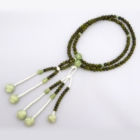 創価学会京都念珠（緑檀）｜赤澤朝陽