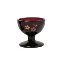 ガラス　仏器（パープル）|ガラス・クリスタル|お水入、ご飯入