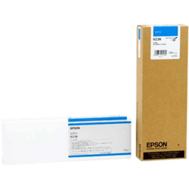 【未開封】EPSON ICC58 純正インク（シアン）エプソン 販売】エプソン インク ICC58 シアン 純正 | アケボノサービス