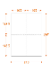 ߥꥳԡѻ A4 4ʬ() M0400A4-JUJI