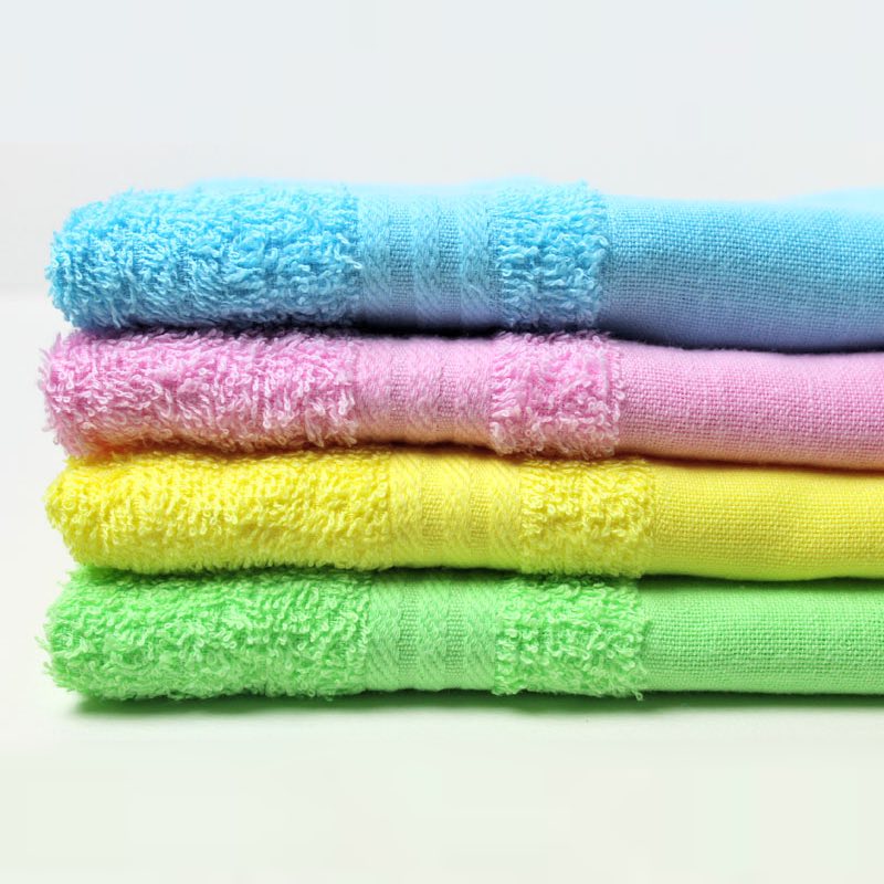 平地付きカラーフェイスタオル・200匁(中国製)・同色120枚セット