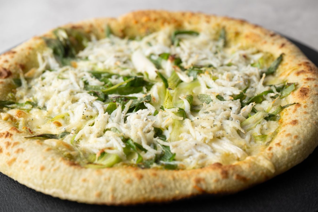 ~4代続くねぎ農家の逸品~ 京都山城のねぎと国産しらすピザ 3枚