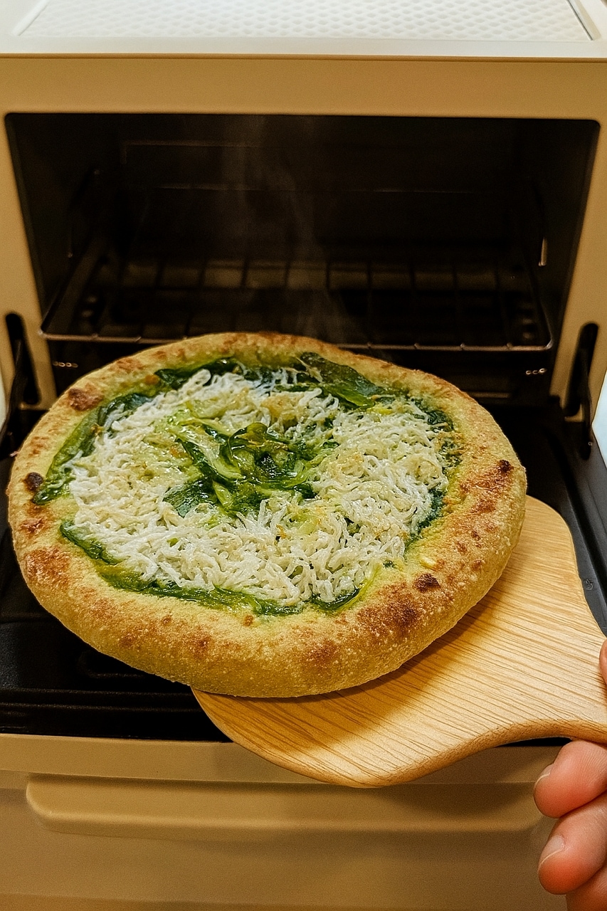 ~4代続くねぎ農家の逸品～　京都山城のねぎと国産しらすピザ　2枚