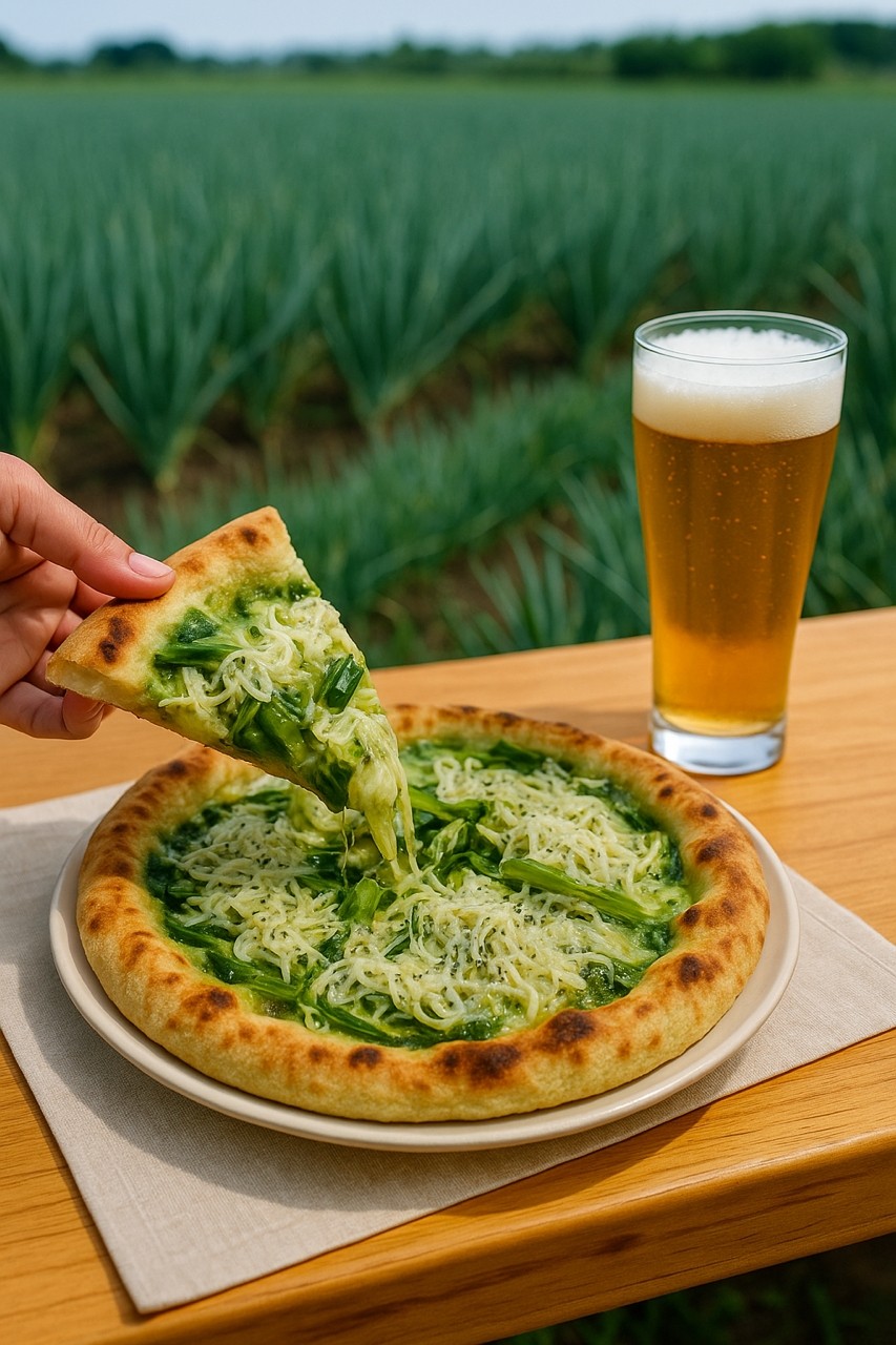 ~4代続くねぎ農家の逸品~ 京都山城のねぎと国産しらすピザ 6枚