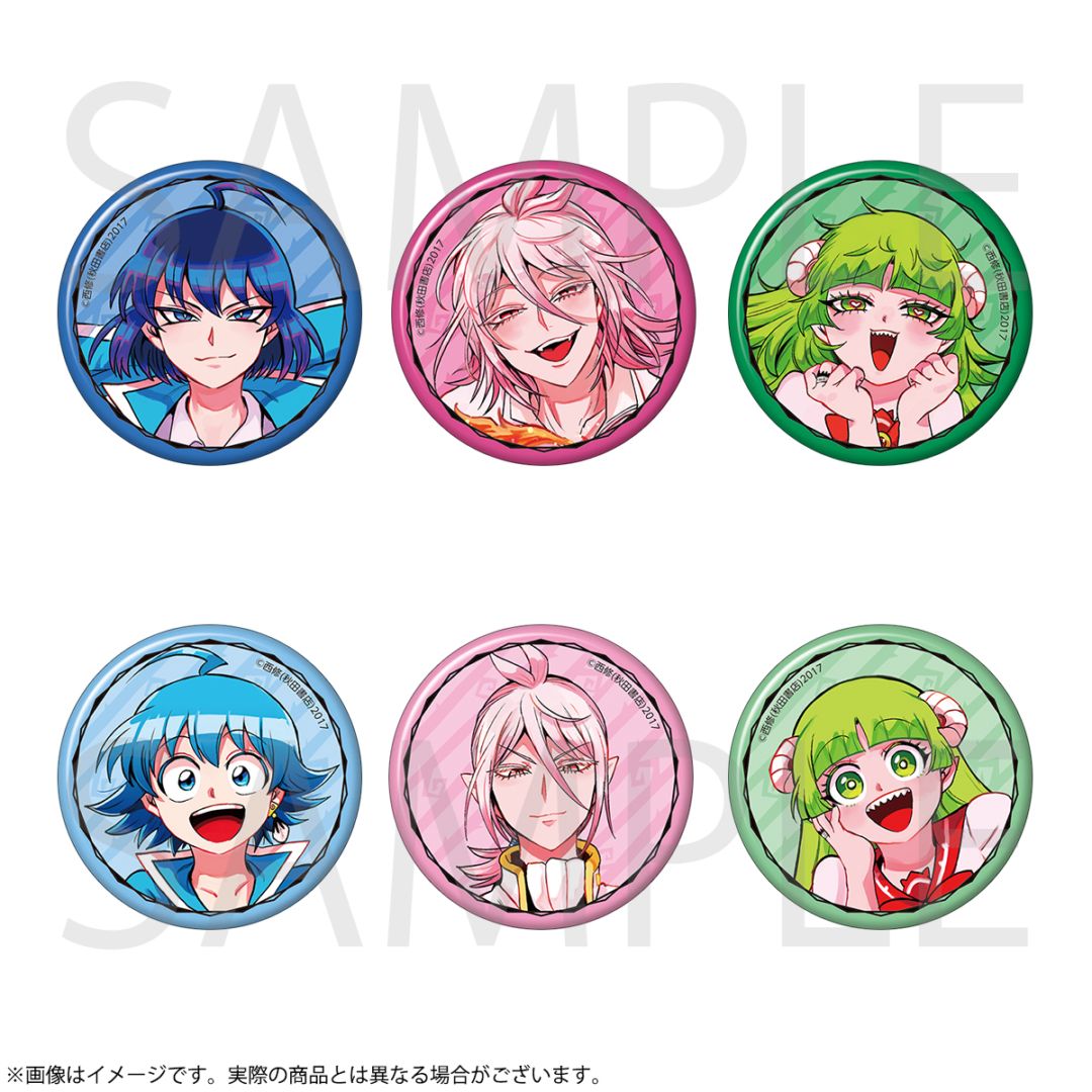 魔入りました!入間くん eチャンスくじ D賞カルエゴ 缶バッジ 希少 原作絵 魔入りました!入間くん 缶バッジコレクション evil collection