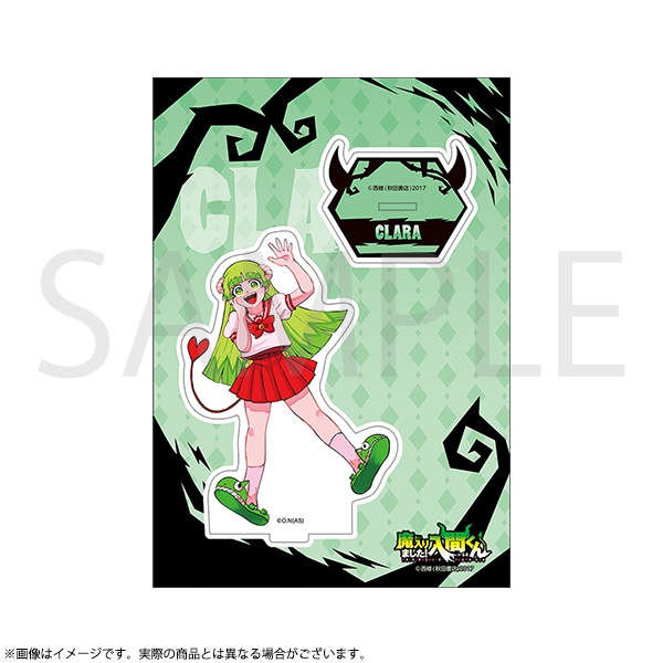 未開封　魔入りました!入間くん　アクスタ　クララ　ナンジャタウン アニカフェ 未開封 魔入りました!入間くん アクスタ クララ ナンジャタウン