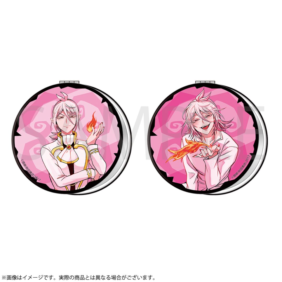 アスモデウス・アリス 缶バッジ 魔入りました!入間くん evil 魔入りました!入間くん ダブルミラー evil collection