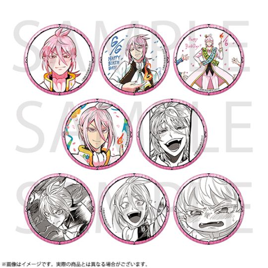 ②白黒 28点 アズくんがいっぱい缶バッジコレクション 魔入りました!入間くん 魔入りました!入間くん アズくんがいっぱい缶バッジ