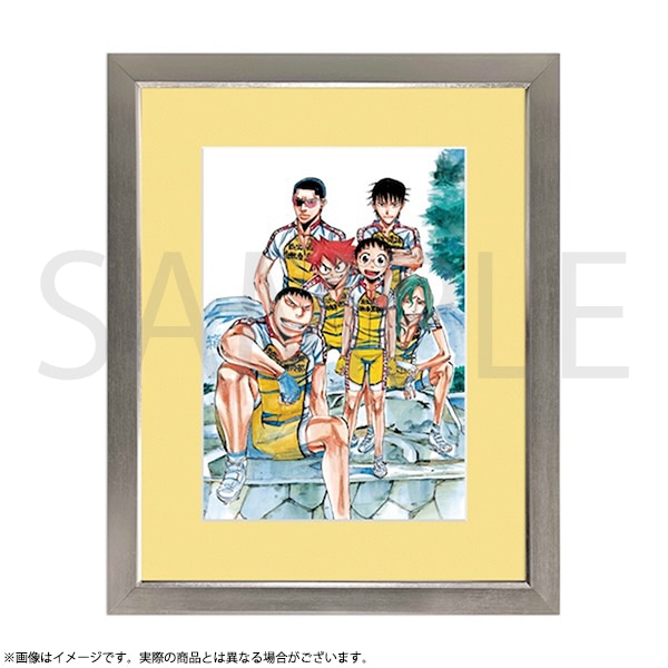 超！弱虫ペダル展　直筆サイン入り　額縁高精細複製原画　B4キャラファイングラフ 超！弱虫ペダル展 直筆サイン入り 額縁高精細複製原画 B4キャラ