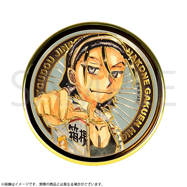 弱虫ペダル 彫金Wコンパクトミラー 東堂尽八 超！弱虫ペダル展