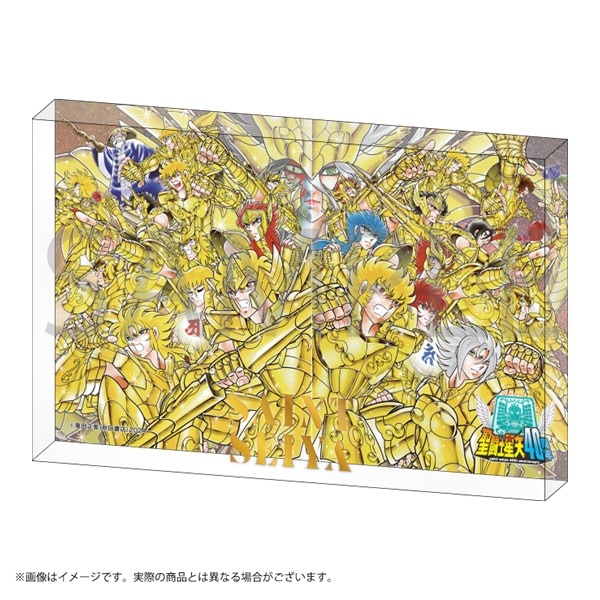 聖闘士星矢　THEN　廃墟の花　掲載記念　アクリルブロック　全5種　新品未開封 聖闘士星矢 THEN 廃墟の花 アクリルブロック | 聖闘士星矢 THEN 廃墟の