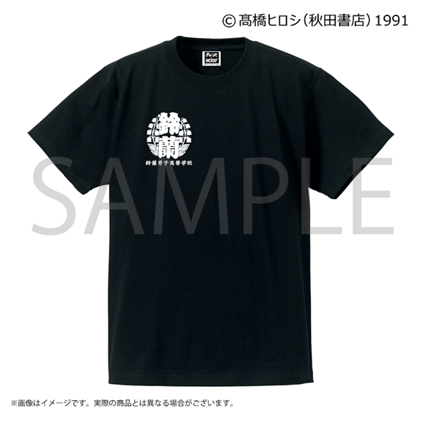 クローズ＆WORST 五代目武装戦線殴り書きドクロコットンTシャツ