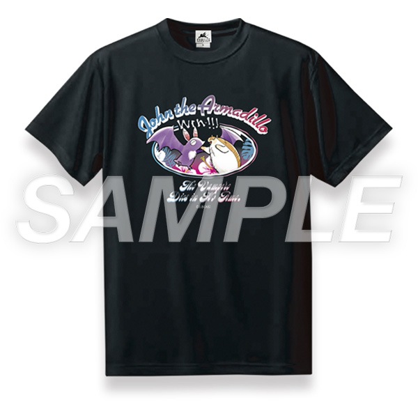 Win ！！！（鼻息丸＆ジョン）Tシャツ ブラック【L】 吸血鬼すぐ 