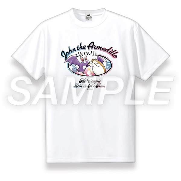 Win ！！！（鼻息丸＆ジョン）Tシャツ ホワイト【S】 吸血鬼すぐ