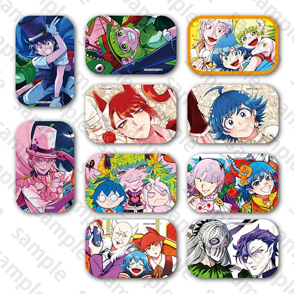 魔入りました！入間くん トレーディング長方形缶バッジC107 全10種