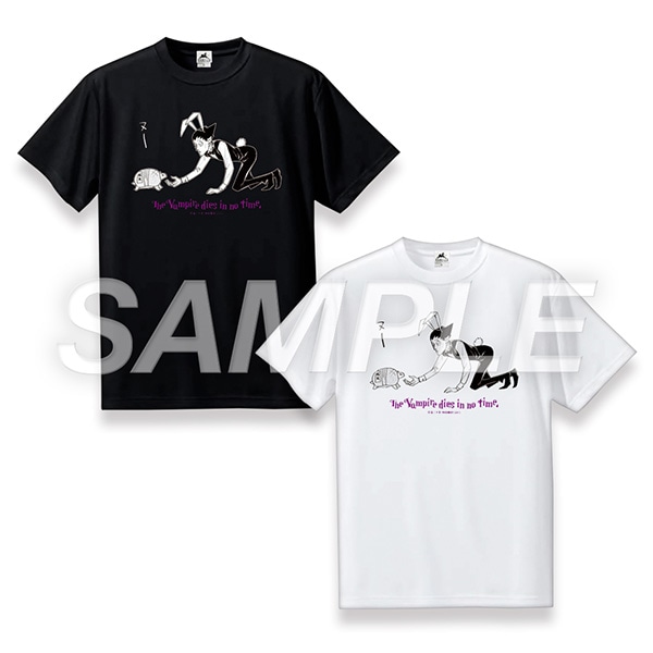 うさぎとかめ（ドラルク＆ジョン）Tシャツ ブラック【S】 吸血鬼すぐ