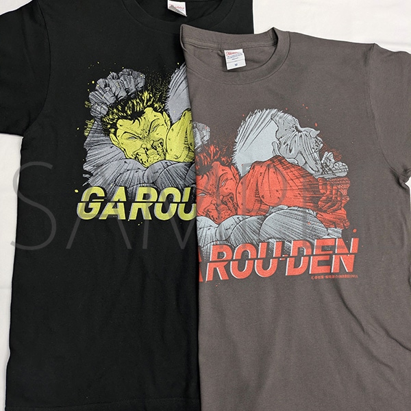 餓狼伝 Tシャツ（巽vsサクラ）チャコール | 餓狼伝 | 秋田書店