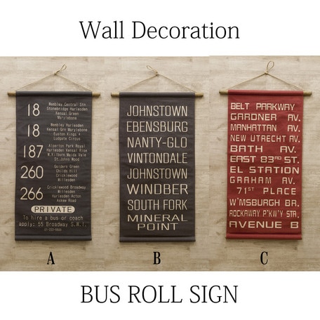 ��SALE�ۥ��ڥ��ȥ꡼[BUS ROLL SIGN]