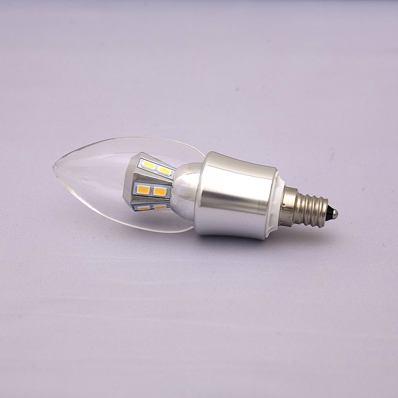 秋月貿易 8灯 シャンデリア 点灯確認済み 現状品 LED電球【5W E12 水雷型 シャンデリア電球】の卸向け通販｜秋月