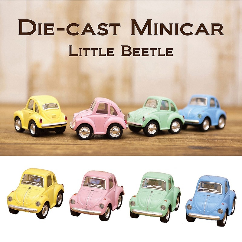 ダイキャストミニカー(S)［Little Beetle（Pastel Color）］【ロット12