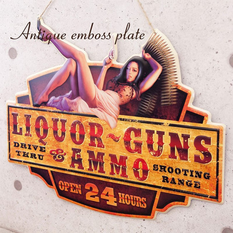 ����ƥ���������ܥ��ץ졼�ȡ�LIQUOR ��GUNS��