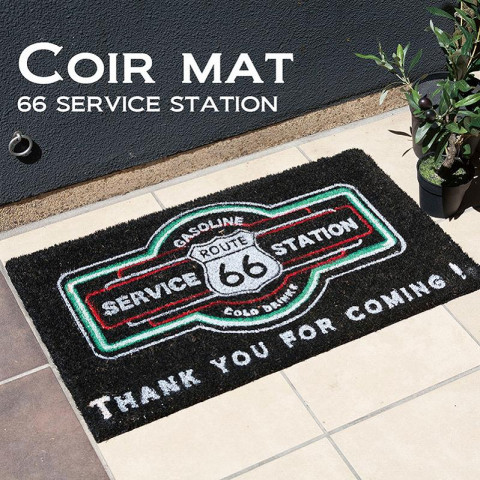 ڸإޥåȡCoir mat 䡼ޥåȡ66 SERVICE STATION