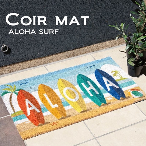 ڸإޥåȡCoir mat 䡼ޥåȡALOHA SURF