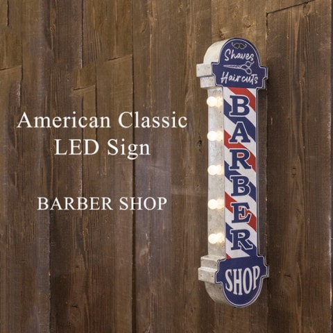 ����ꥫ�󥯥饷�å� LED Sign��BARBER SHOP��