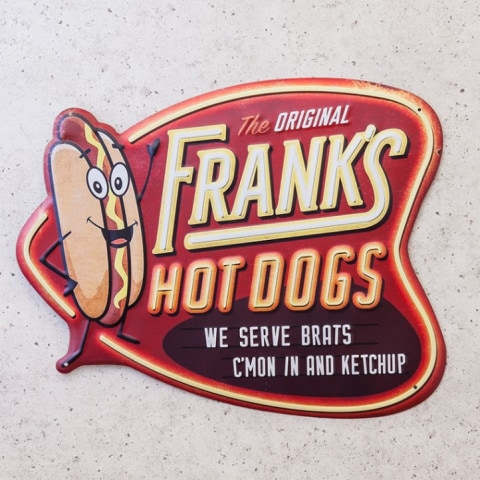 ����ƥ���������ܥ��ץ졼�ȡ�FRANK'S HOT DOGS��