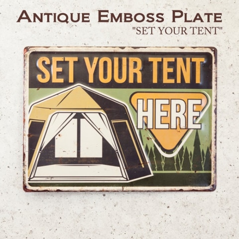 ����ƥ���������ܥ��ץ졼�ȡ�SET YOUR TENT��