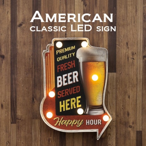 ����ꥫ�󥯥饷�å� LED Sign [FRESH BEER]