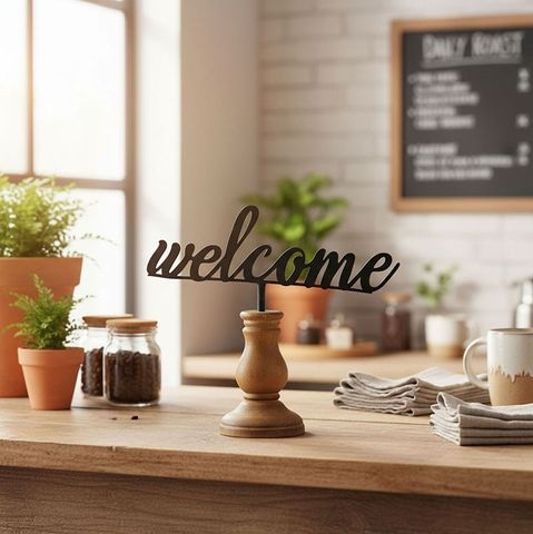 Ultimate decor ����ƥ���åȥǥ������WELCOME���ơ��֥륹����ɡ�