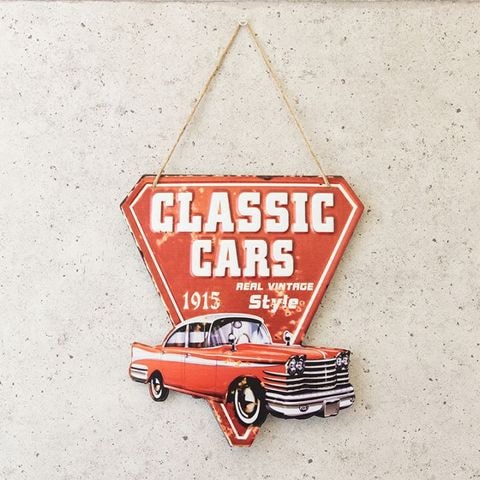 ����ƥ���������ܥ��ץ졼�� ��Classic Cars in Red��
