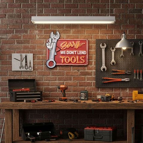 ����ꥫ�󥯥饷�å� ����ܥ��ƥ���ץ졼�� [Sorry WE DON'T LEND TOOLS]