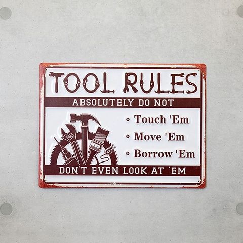 ����ꥫ�󥯥饷�å� ����ܥ��ƥ���ץ졼�� [TOOL RULES Absolutely Do Not]