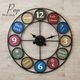 �ڳݻ��ס�Decorative Wall Clock �ǥ���ƥ��֥������륯���å���Pop��