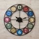 �ڳݻ��ס�Decorative Wall Clock �ǥ���ƥ��֥������륯���å���Pop��