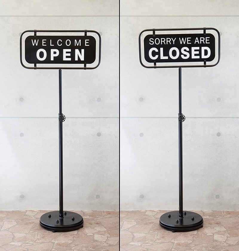 Ultimate decor ����ƥ���åȥǥ������OPEN & CLOSED ξ�̥�����ɡ�