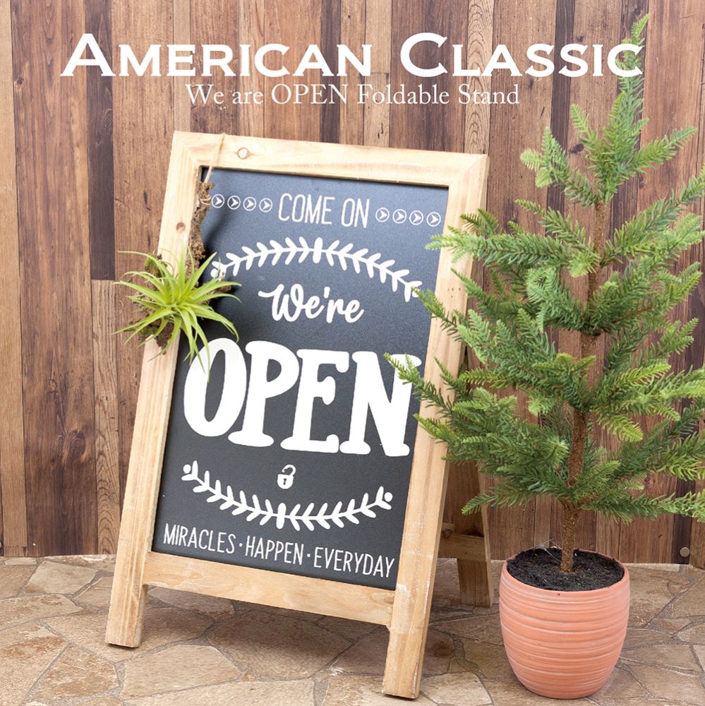 ����ꥫ�󥯥饷�å���We are OPEN�ʥե�����֥륹����ɡˡ�