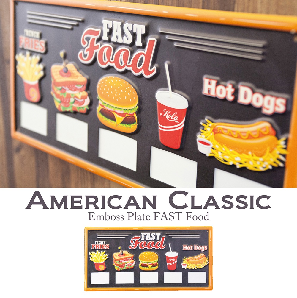����ꥫ�󥯥饷�å��Υ���ܥ��ƥ���ץ졼�� FAST Food]