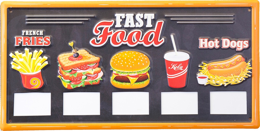����ꥫ�󥯥饷�å��Υ���ܥ��ƥ���ץ졼�� FAST Food]