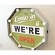 ����ꥫ�󥯥饷�å� LED Sign��Come in WE'RE OPEN��