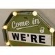����ꥫ�󥯥饷�å� LED Sign��Come in WE'RE OPEN��