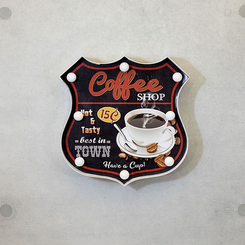 ����ꥫ�󥯥饷�å� LED Sign��Coffee SHOP��