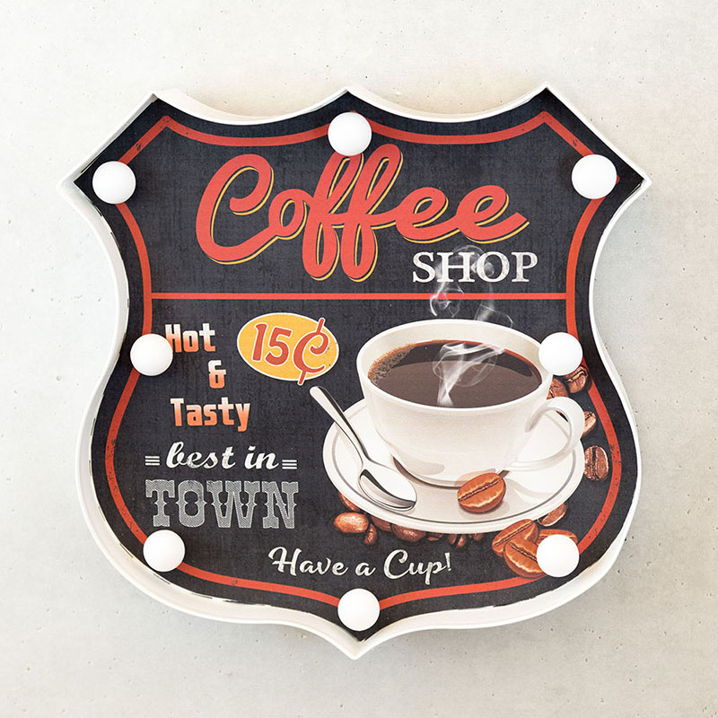 ����ꥫ�󥯥饷�å� LED Sign��Coffee SHOP��