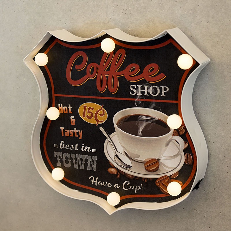 ����ꥫ�󥯥饷�å� LED Sign��Coffee SHOP��