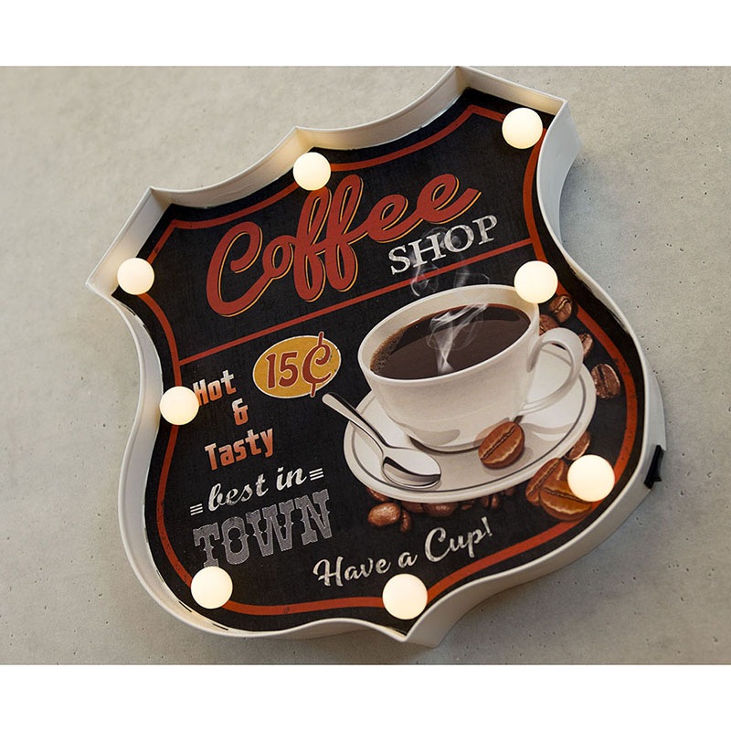����ꥫ�󥯥饷�å� LED Sign��Coffee SHOP��
