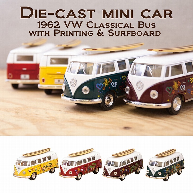㥹ȥߥ˥(M)[5" 1962 VW Classical Bus with Printing &Surfboard]ڥå12