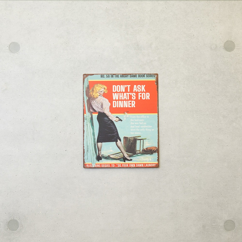 ����ƥ������᥿��ץ졼�� ��DON'T ASK WHAT'S FOR DINNER�ϡ㥢��ꥫ�󻨲ߡ�