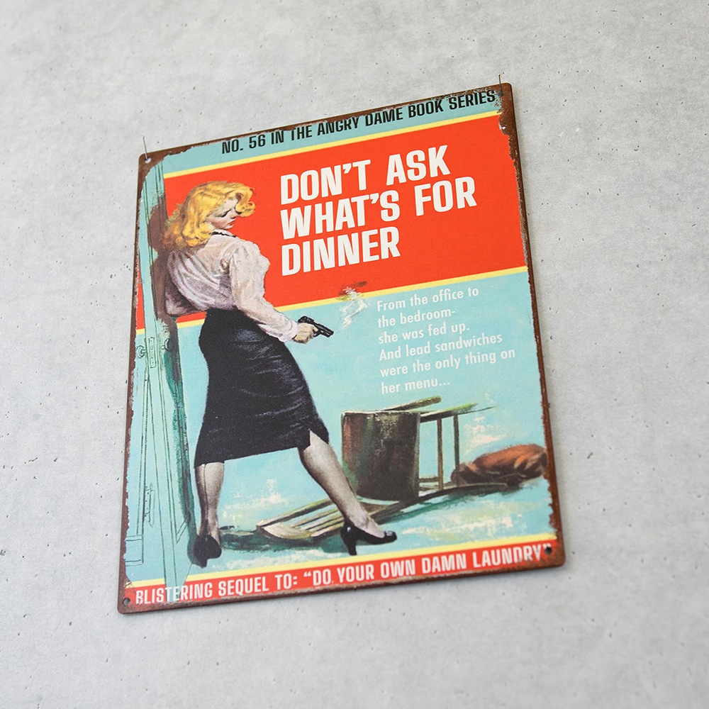 ����ƥ������᥿��ץ졼�� ��DON'T ASK WHAT'S FOR DINNER�ϡ㥢��ꥫ�󻨲ߡ�